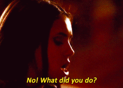 iwantyoudamon:  AU: Damon stabs Katherine with the traveler’s knife, reuniting