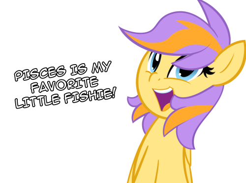 asklibrapony:Well, she’s not really a fish, but she’s fun anyhow.  ^w^
