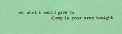 I&rsquo;d give my life for one night of bliss with you