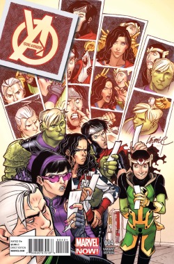 joearlikelikescomics:  Young Avengers by