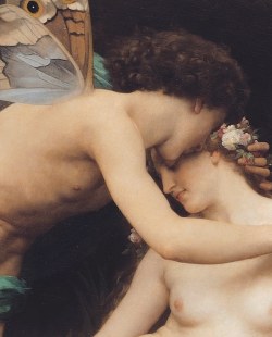 ausencix:  detailedart:Detail (#2): Flora and Zephyr, 1875, by William-Adolphe Bouguereau.  ☆~  