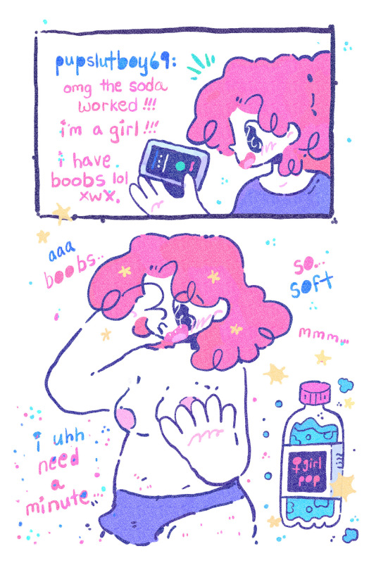 The First Five Pages Of Girl Pop :3