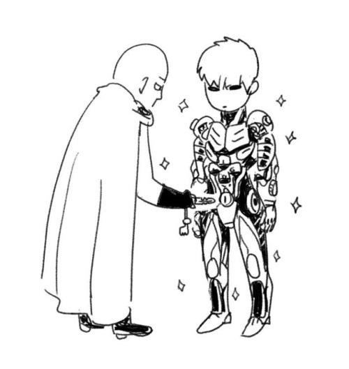 The Screw Above Genos Crotch In Murata-senseis Latest Drawing Is Quitesuggestive (x)