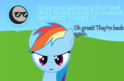 magical-loyalty:  You can bother them again.   o: