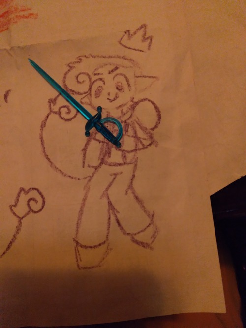 I Gave Him The Sword That Came With My Drink