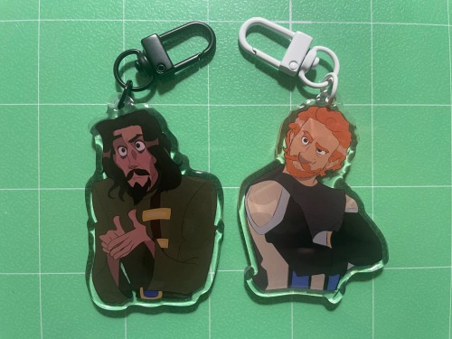 THEYRE HERE!! Go Get Your Very Own Minecraft Story Mode Charms And Stickers!! Very Soon Ill Be Releasing