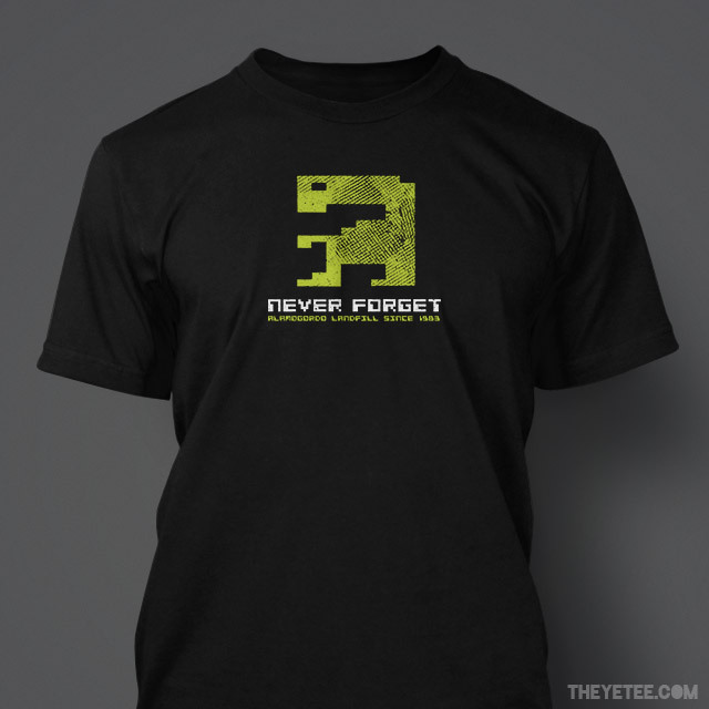 it8bit:  1983 - Never Forget $11 for on 3/18 at The Yetee. Created by Pacalin