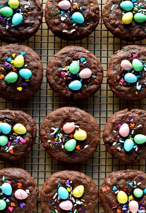 fullcravings:Easter Sprinkle Cookies