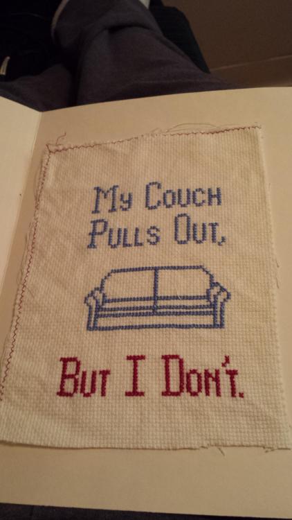 paternalstranger:  LOL - maybe I should get this for my bedroom wall. :D 
