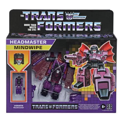 aeonmagnus:Transformers: Retro Headmasters - Chromedome, Hardhead, Brainstorm, Mindwipe. Redecos of 