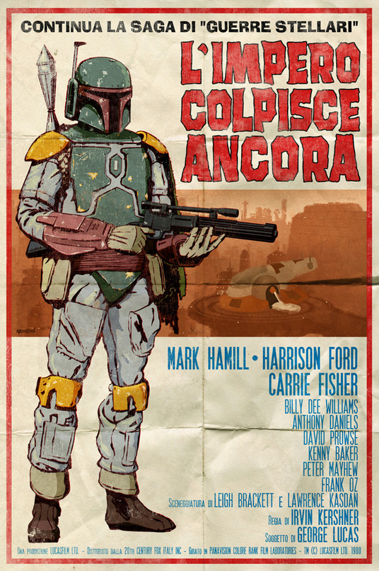 bluedogeyes:  Star Wars Trilogy by Timothy Anderson Artist website / shop 
