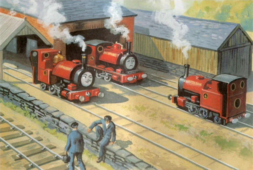 Thomas & Friends Rheneas Skarloey James The Red Engine PNG - Free