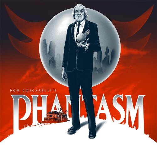 Phantasm 1-5 Blu-ray/DVD cover art by Ghoulish Gary Pullin / Facebook / Twitter / Tumblr / Instagram