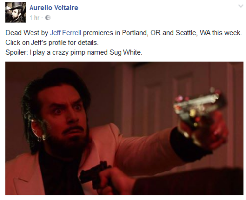 Heads-up for Portland, Oregon and Seattle folks! Support our Captain if you can!