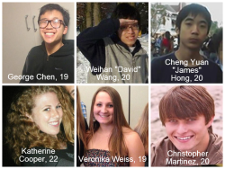 f1ipster:  rainbowclutter:  These are the victims of the May 23, 2014 Isla Vista, CA killings. They’ll receive too little face time for their loss.   Yeah because everyone is focused on the killer and not the victims. I guaranteed you most of you didn’t