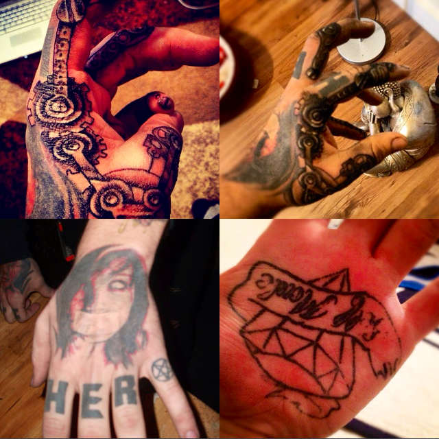 balz-probably-hates-you:  ✭ Balz’ tattoos ✭ (Not all are shown here or captured