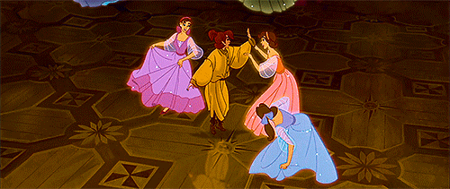 animationdesk:  gingermalarkey:  Figures dancing gracefully across my memory  Just