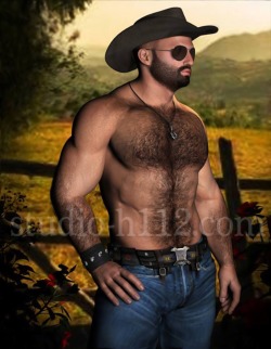 “Cowboy 3” digital image, 2015