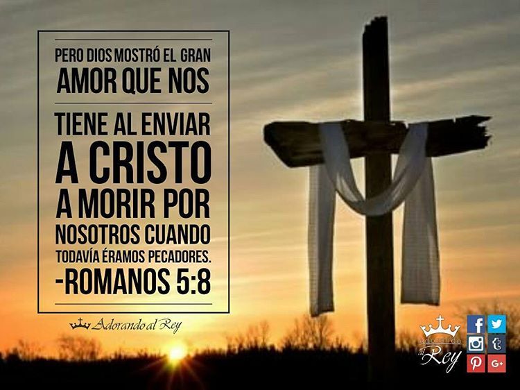 pero Dios mostró el gran amor que nos tiene al enviar a Cristo a morir por nosotros cuando todavía éramos pecadores.
Romanos 5:8
#Dios #Jehova #GranYoSoy #Jesus #Jesucristo #JesusCristo #Cristo #EspirituSanto #EspírituDeDios #Cristianismo #Fe #Amen...