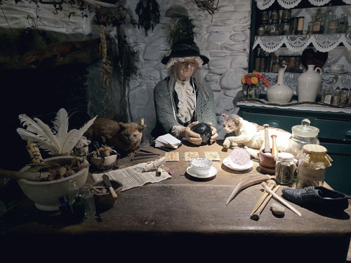 Exhibits on Display at the Museum of Witchcraft and Magic- Boscastle, Cornwall