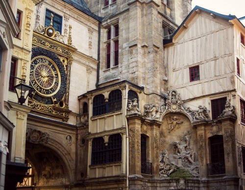 photoencounters:Gros Harloge. Rouen, France. Photos by Amber Maitrejean 1. The Belfry dates from t