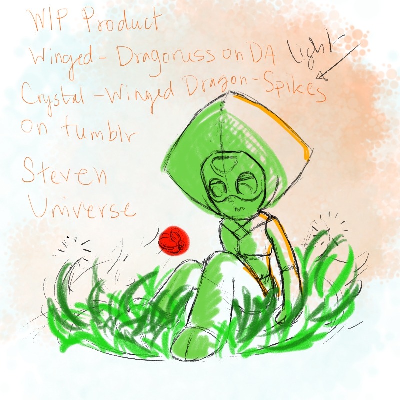 crystal-wingeddragon-spikes:  Steven Universe fanwork. Fandom favourite nerdy gem,