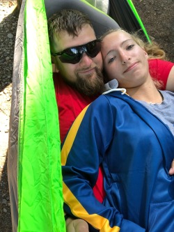 Slowed down at work and she’s busy at work so I’m missing her a bit …. took these when we went to Salt Creek and I enjoyed the fuck out of cuddling with her in my hammock! I even bought a selfie stick ( pos cheapo one) just for taking these