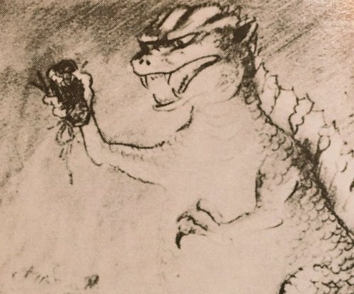 jimpluff:Kazuyoshi Abe’s Godzilla storyboard (1954)Hideaki Anno’s Neon Genesis Evangelion episode 24