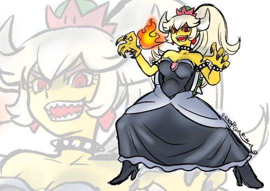 slim2k6: kyky1118:  attiea:  kyky1118:  kyky1118:  kyky1118:  kyky1118:  kyky1118:  kyky1118:  Bowser Peach literally have too much power. This all started out as a joke from a comic. Now we got fucking artists like Akiman (the original Street Fighter