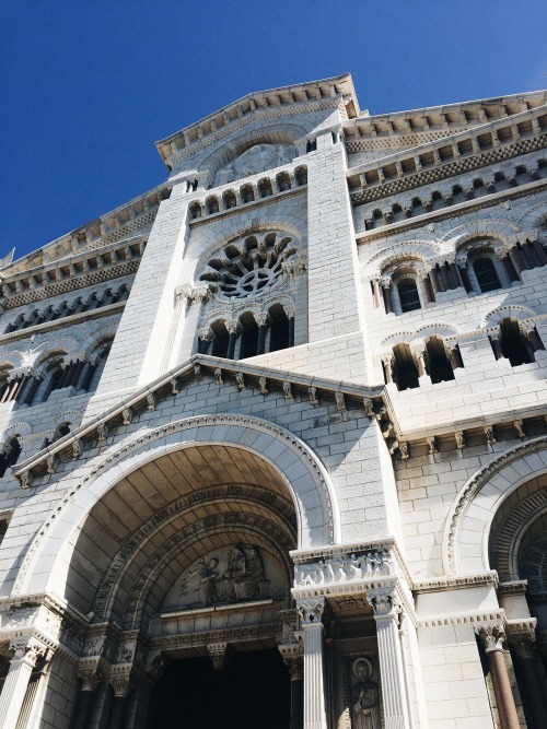 Cathédrale Notre-Dame-Immaculée (a.k.a. St. Nicholas Cathedral) in Monte Carlo, Monaco; photo by Han