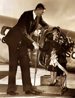 Robert Wadlow with Mary Pickford