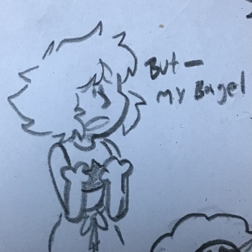 But She Dropped Her Bagel