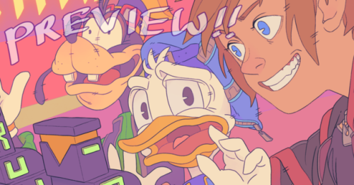sekajiku:  i think i’m done 8Dpreview for @kh15thfanzine