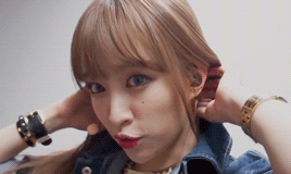 hyoyu:   hani’s beauty mark, her mole on her left cheek bonus:  