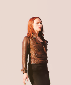hermiola:  Scarlett Johansson on the set of “Captain America 2: The Winter Soldier” (2013) 