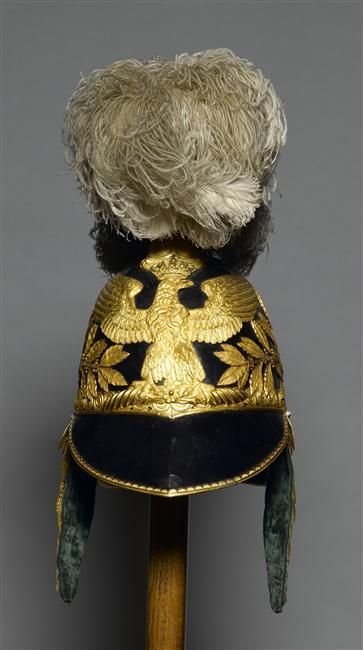 Helmet and parade cuirass of Jerome Bonaparte, King of Westphalia, brother of Napoleon Bonaparte.