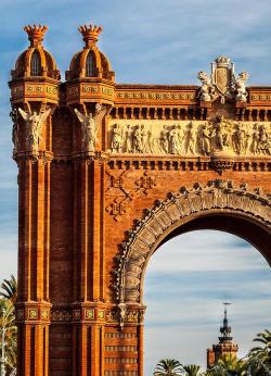 coisasdetere:  Arco do Triunfo - Barcelona