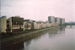 scavengedluxury:  A grainy analog 35mm shot of Ayr from June 1988.