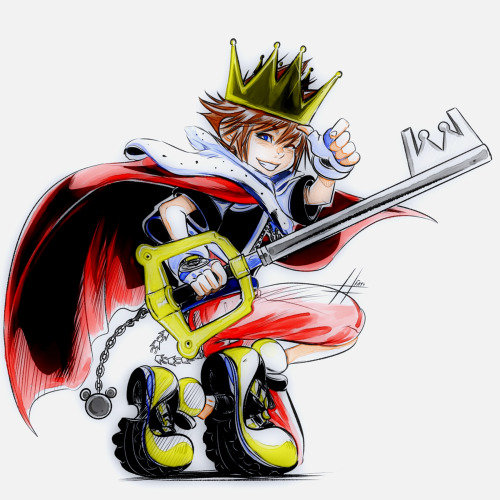 joan-kh-blr:Hi, thanks for sharing my art, but today I feel very depressed, although my Kingdomheart