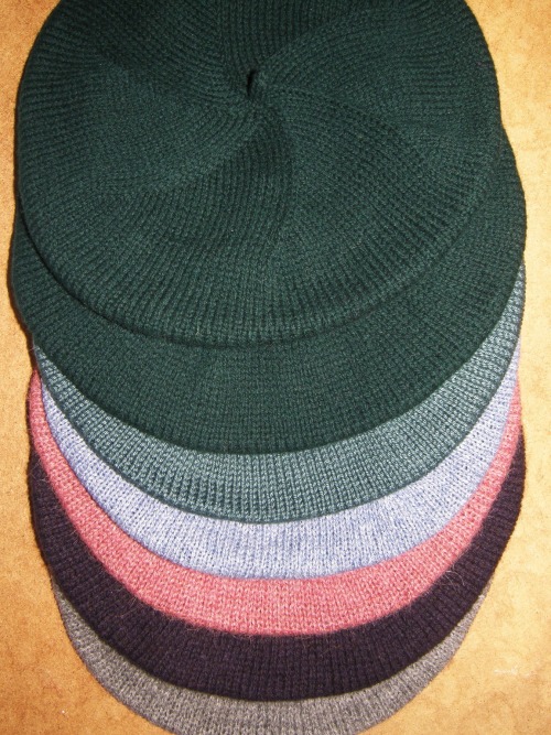 evenasyoungastheyare: My handknitted berets