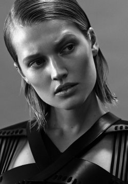 leahcultice:  Toni Garrn by Driu &amp; Tiago for Interview Russia April 2014 