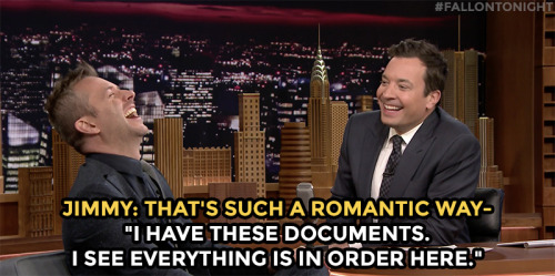 fallontonight:  Chris Hardwick lists some of the many reasons he’s marrying Lydia Hearst…