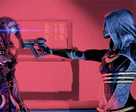 enkiindlethis:  Ladies meme - [1/?] Non-Human Ladies » Tali (Mass Effect)↳”Eeeeemergency