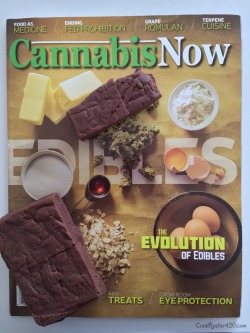 coralreefer420:  Medicated chocolate fudge by my friend @Mrs_Pak and a Cannabis Now magazine.  Dope
