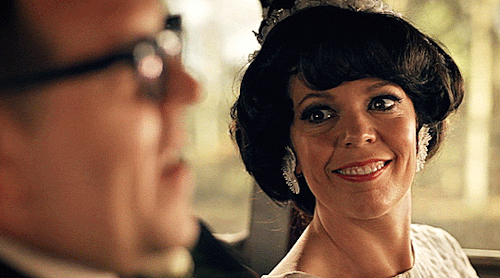 fyeah-olivia-colman:Olivia Colman as Janet Sloane in Mr Sloane - (2014)