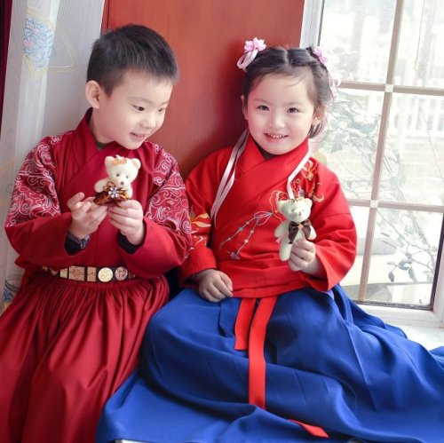 Traditional Chinese Hanfu.