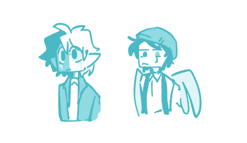 Testing out a new brush with some dream smp characters! this was actually pretty fun, so hopefully i