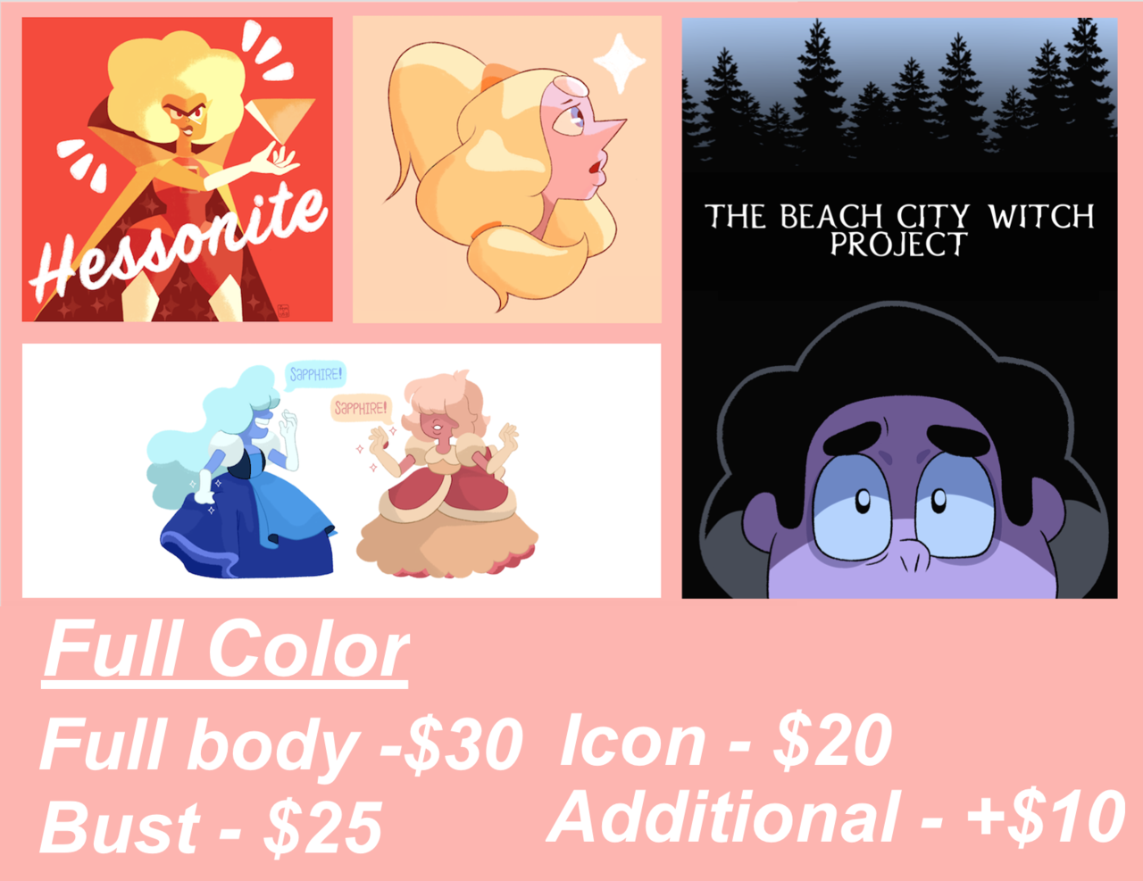 fem-usa:  Commissions are open! 5 Slots available, first come first serve; message