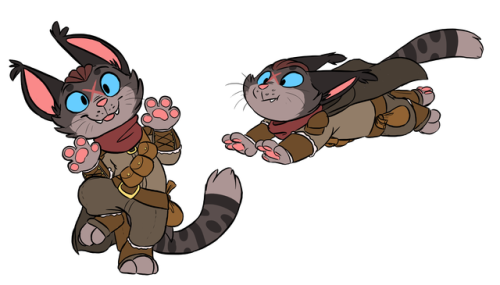 spiderdasquirrel:Luxor, @juliekarbon‘s D&D cheshire character