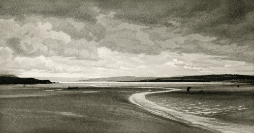 Percival Gaskell (British; 1868–1934)Low Tide Aquatint, n.d. The British Museum, London © The Truste